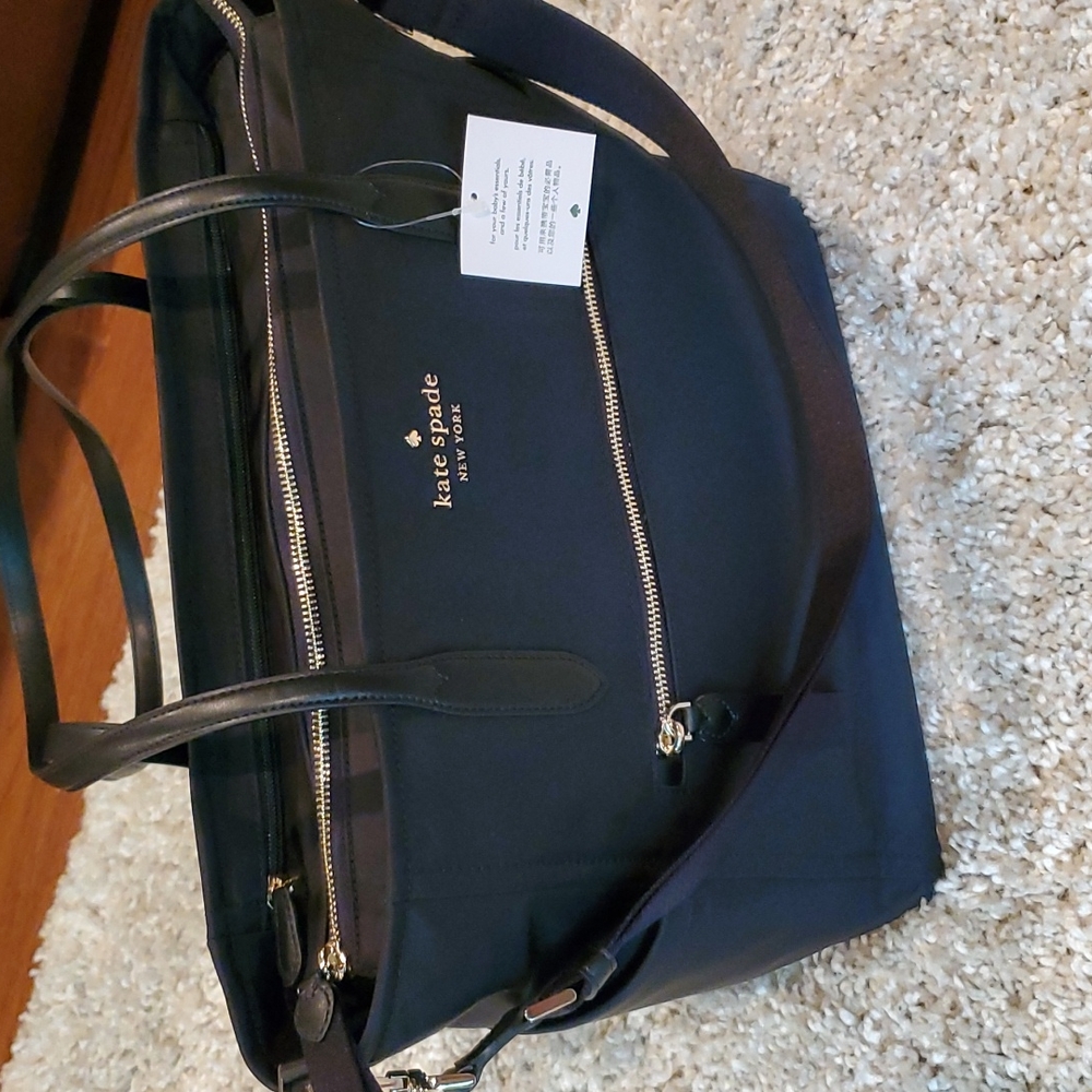 Kate Spade baby bag, black